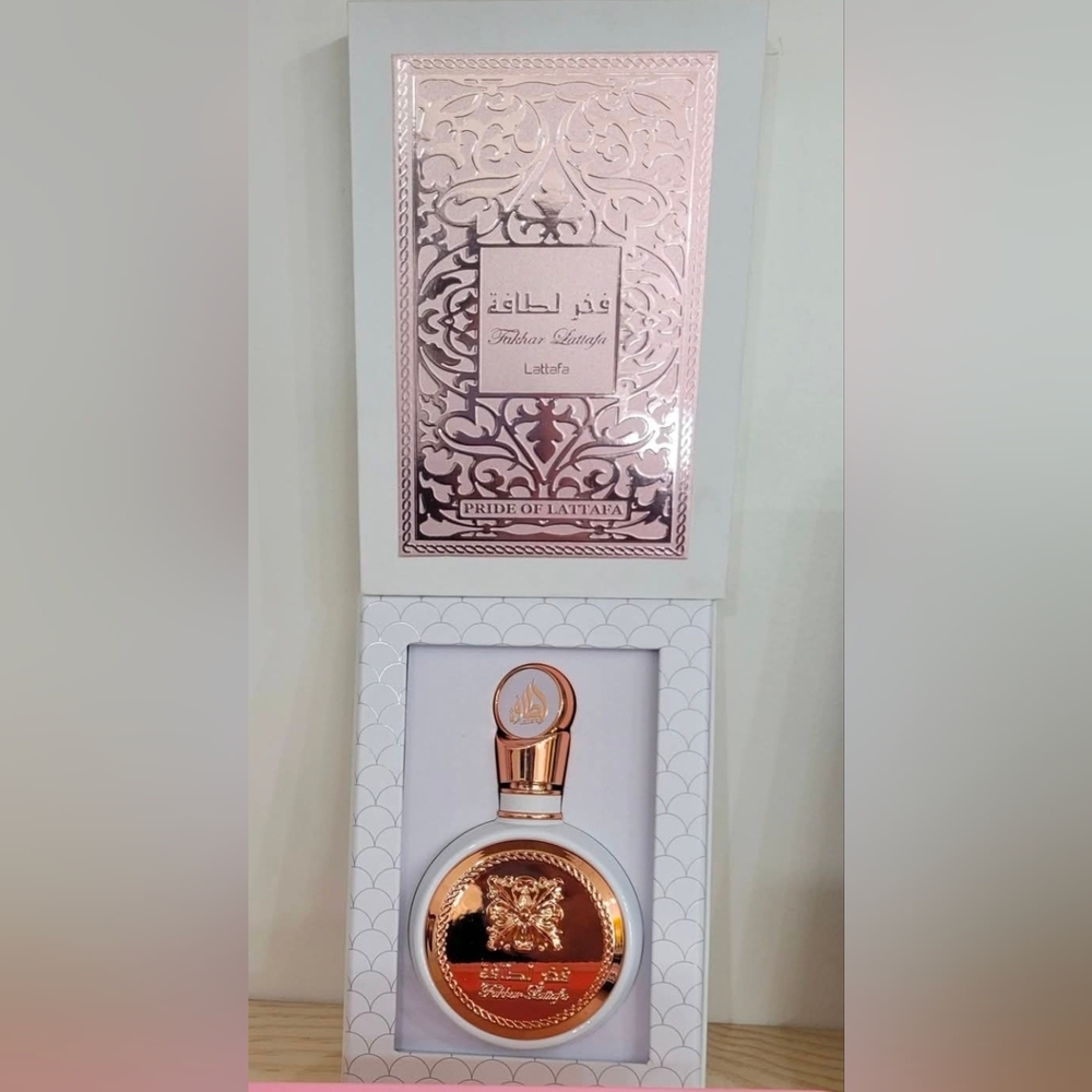 Lattafa Pride Perfume with Rose Gold Accents
